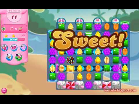 Candy Crush Saga Level 11982 (3 stars, No boosters)