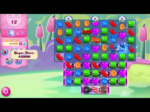 Candy Crush Saga Level 8861 NO BOOSTERS