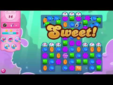 Candy Crush Saga Level 1045 NO BOOSTERS