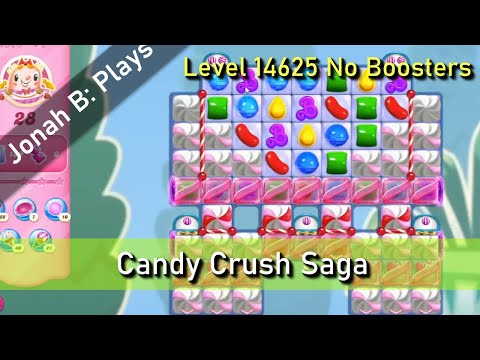 Candy Crush Saga Level 14625 No Boosters