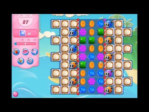 Candy Crush Saga Level 4367 NO BOOSTERS