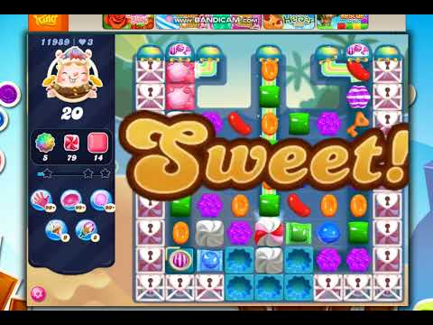 Candy Crush Saga Level 11989 NO BOOSTERS