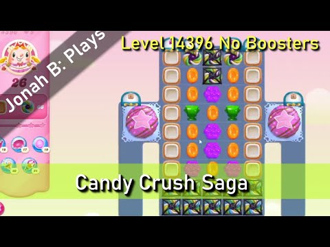 Candy Crush Saga Level 14396 No Boosters