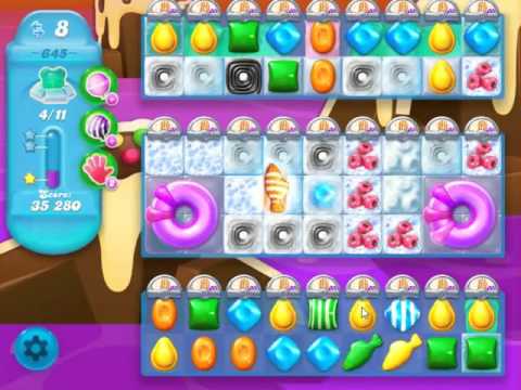 Candy Crush Soda Saga Level 645 - NO BOOSTERS