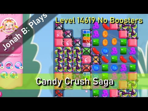 Candy Crush Saga Level 14619 No Boosters