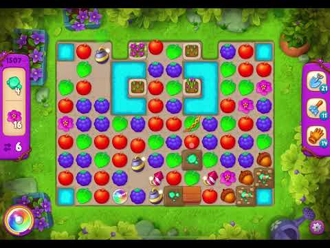 GardenScape Level 1507 no boosters (14 moves)