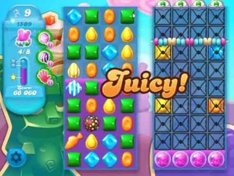 Candy Crush Soda Saga Level 1509 - NO BOOSTERS