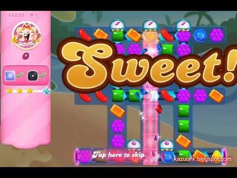 Candy Crush Saga Level 14228 (3 stars, NO boosters)