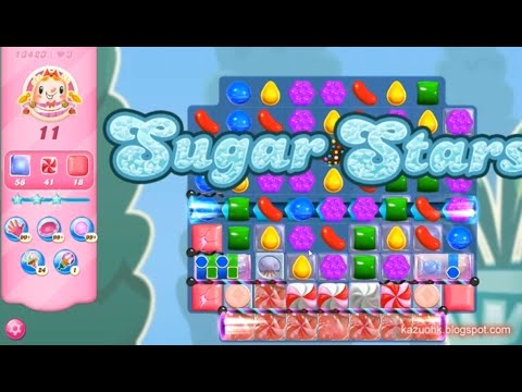 Candy Crush Saga Level 13423 (2nd version, Sugar stars, NO boosters NO pass!!)