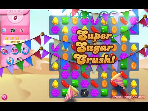 Candy Crush Saga Level 11365 (3 stars, No boosters, 2nd version)