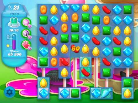 Candy Crush Soda Saga Level 1326 - NO BOOSTERS