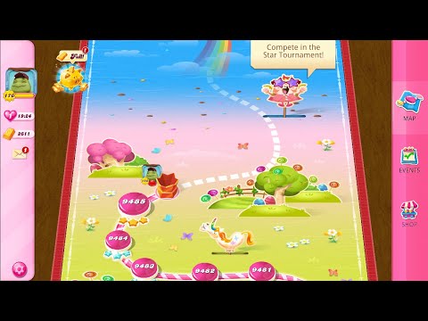 Candy Crush Saga LAST Level 9485 NO BOOSTERS