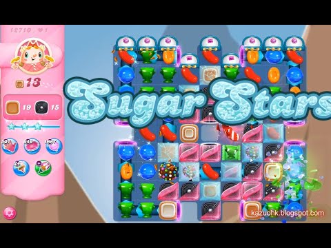 Candy Crush Saga Level 12710 (Sugar stars, No boosters)