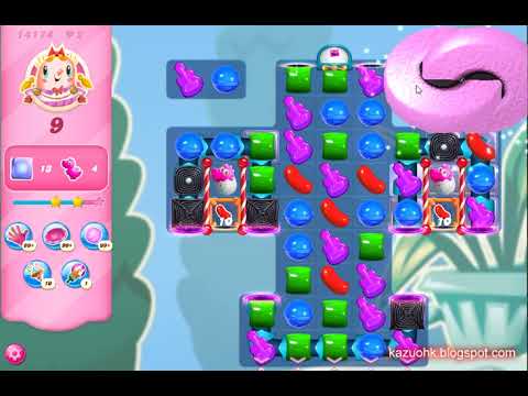 Candy Crush Saga Level 14174 (3 stars, NO boosters)