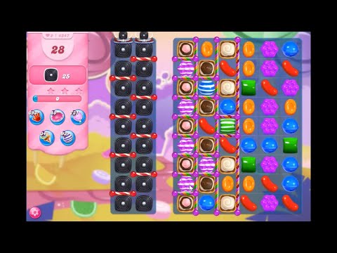 Candy Crush Saga Level 4347 NO BOOSTERS