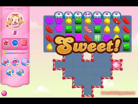 Candy Crush Saga Level 14300 (NO boosters)