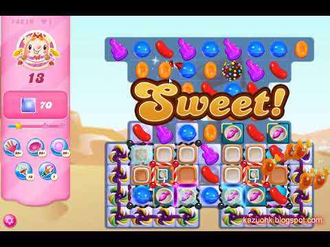 Candy Crush Saga Level 14219 (NO boosters)