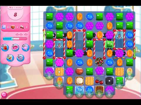 Candy Crush Saga Level 4185 NO BOOSTERS