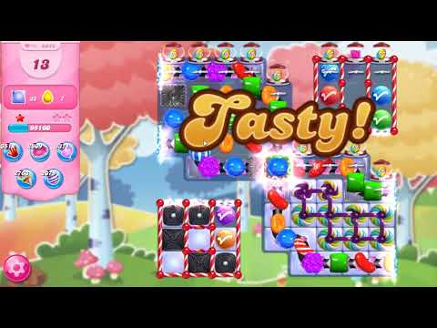 Candy Crush Saga LEVEL 6645 NO BOOSTERS