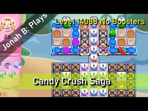 Candy Crush Saga Level 14088 No Boosters