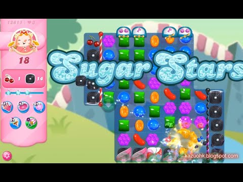 Candy Crush Saga Level 12811 (Sugar stars, No boosters)