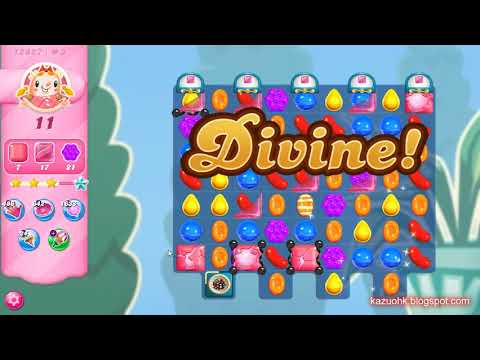 Candy Crush Saga Level 12827 (3 stars, No boosters)