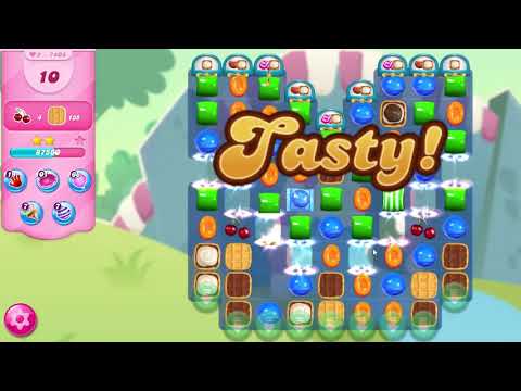 Candy Crush Saga LEVEL 7408 NO BOOSTERS