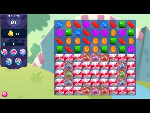 Candy Crush Saga LEVEL 1412 NO BOOSTERS