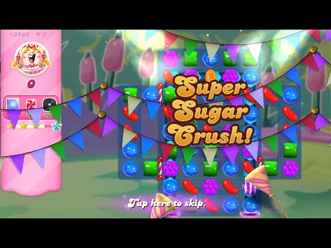 Candy Crush Saga Level 13509 (3 stars, NO boosters)