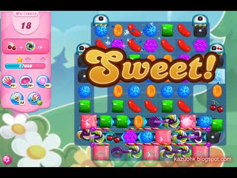 Candy Crush Saga Level 10978 (3 stars, No boosters)