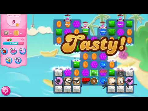 Candy Crush Saga LEVEL 6621 NO BOOSTERS