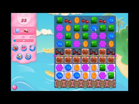 Candy Crush Saga Level 4425 NO BOOSTERS