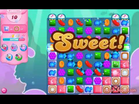 Candy Crush Saga Level 11998 (3 stars, No boosters)