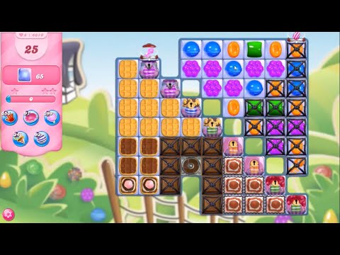 Candy Crush Saga Level 4619 NO BOOSTERS