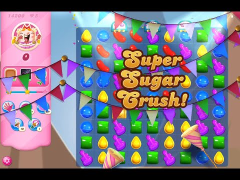 Candy Crush Saga Level 14206 (NO boosters)