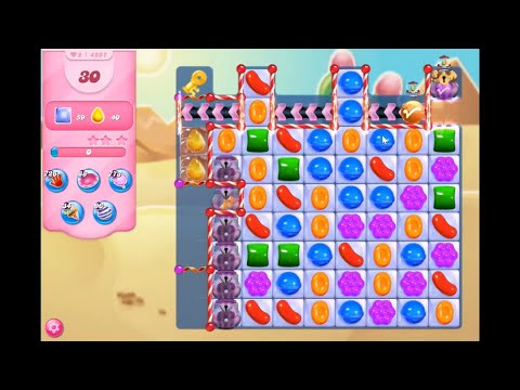 Candy Crush Saga Level 4287 NO BOOSTERS