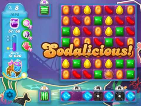 Candy Crush Soda Saga Level 1098 - NO BOOSTERS