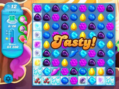 Candy Crush Soda Saga Level 1678