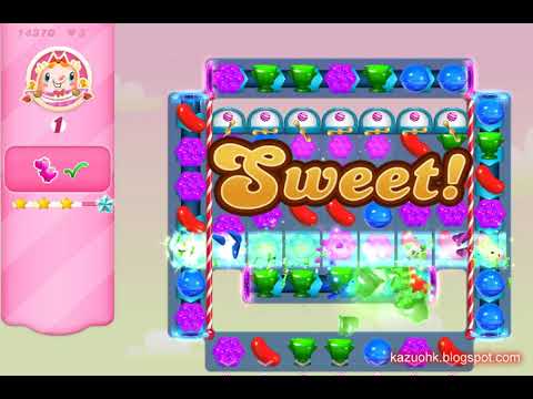 Candy Crush Saga Level 14370 (3 stars, NO boosters)