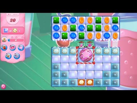 Candy Crush Saga Level 4919 NO BOOSTERS