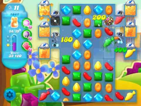 Candy Crush Soda Saga Level 1446 - NO BOOSTERS