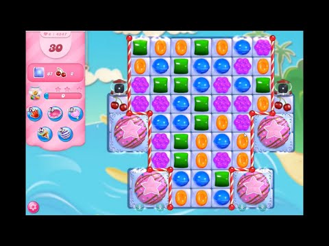 Candy Crush Saga Level 4547 NO BOOSTERS