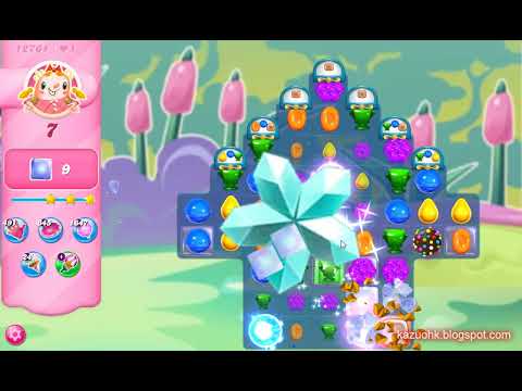 Candy Crush Saga Level 12761 (2nd version, 3 stars, No boosters)