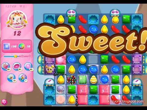 Candy Crush Saga Level 13749 (3 stars, NO boosters)