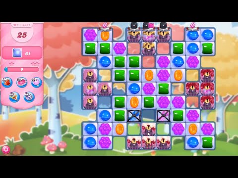 Candy Crush Saga Level 4891 NO BOOSTERS