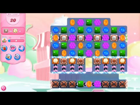 Candy Crush Saga Level 5107 NO BOOSTERS