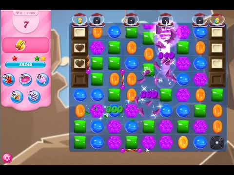 Candy Crush Saga Level 4400 NO BOOSTERS