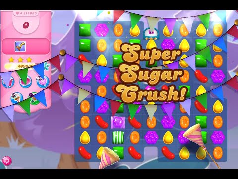 Candy Crush Saga Level 11035 (3 stars, No boosters)