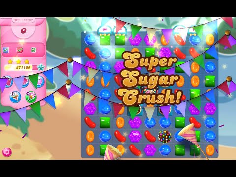 Candy Crush Saga Level 12287 (3 stars, No boosters, 2nd version)