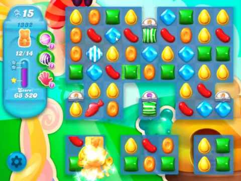 Candy Crush Soda Saga Level 1332 - NO BOOSTERS